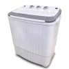 Mini Machine à Laver Double Chambre Semi-Automatique 4,5 kg Compacte pour Petits Espaces
