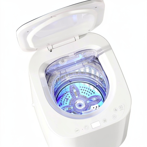 details mini lave linge