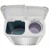 interieur de la mini machine a laver double chambre de 4,kg