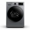 Lave Linge 57 cm Largeur Laveuse-Sécheuse Empilable 7 kg Affichage LED Drainage Supérieur