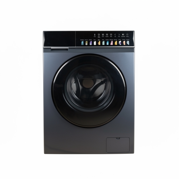 Mini Lave Linge Encastrable 10 kg Dosage Automatique UVC Vapeur Contrôle App Blanc