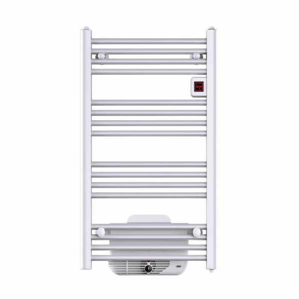 Sèche-serviette électrique soufflant 500W avec fil pilote