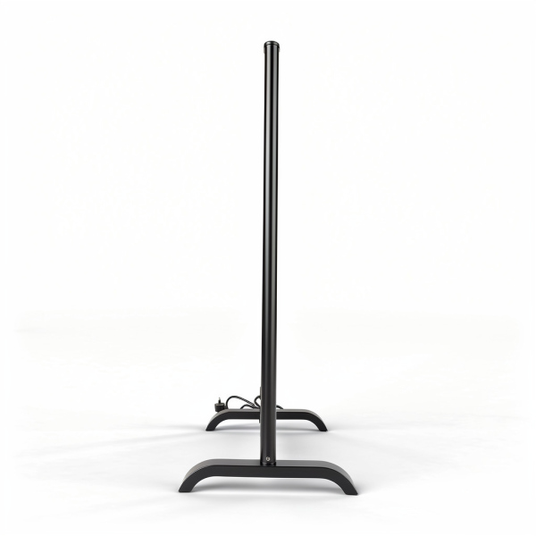 Sèche-serviette électrique sur pied tubes plats